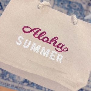 Aloha Summer Beach Tote Bag!